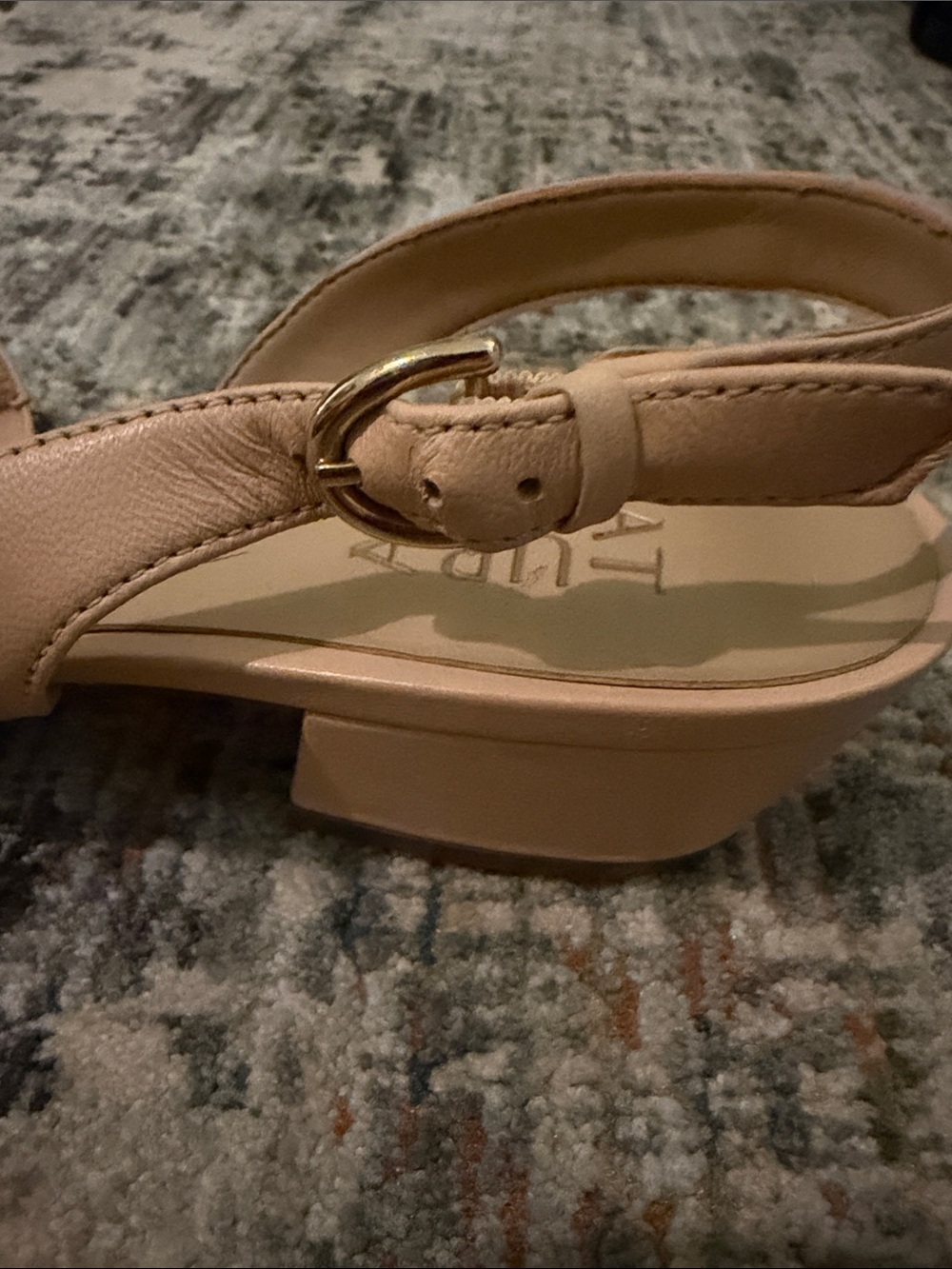 Naturalizer Blush Pink Pointed Slingback Flats - Picture 4 of 6